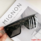 Lifestyle view of Louis Vuitton unisex sunglasses