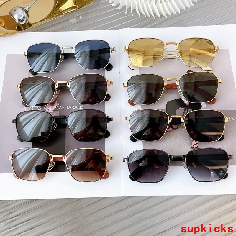 Lifestyle view of Cartier unisex sunglasses