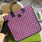 Back view of chic sleek women's handbag – women's premium purse