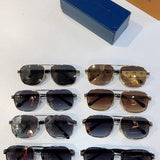 Lifestyle view of Louis Vuitton unisex sunglasses