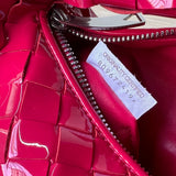 Understated Vegan Leather Handbag - Sleek Minimalist Lines | Women's Designer-Inspired Purse #1655 - back view (image 4) of designer-inspired handbag