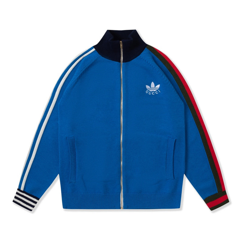 Back view of Gucci luxury clothing with logo-detail design