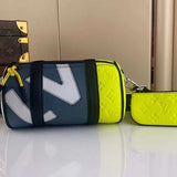 Side profile of statement refined women's handbag – women's designer-style accessory