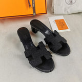 Hermès Beige Gladiator Sandals - Lifestyle Styling Shot
