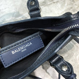 Sleek Vegan Leather Handbag - Refined Silhouette | Women's Statement Accessory #699 - texture close-up (image 9) of designer-inspired handbag