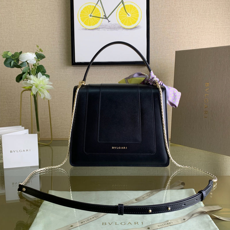 Understated Faux Leather Handbag - Versatile Everyday Design | Women's Statement Accessory #1703 - alternate angle view (image 8) of designer-inspired handbag