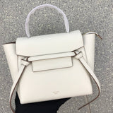 Close-up detail of statement structured women's handbag – women's luxury accessory