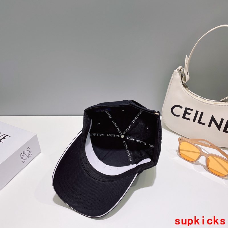 Side view of Louis Vuitton unisex cap