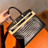 Interior view of statement premium bag