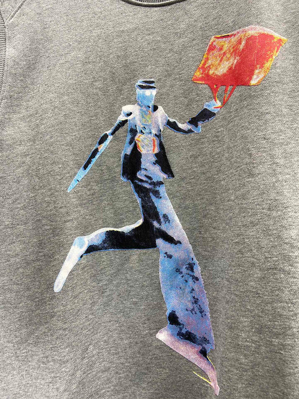 Full styled look of Louis Vuitton luxury clothing with logo-detail design