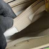 Close-up detail of signature refined women's handbag – women's luxury handbag