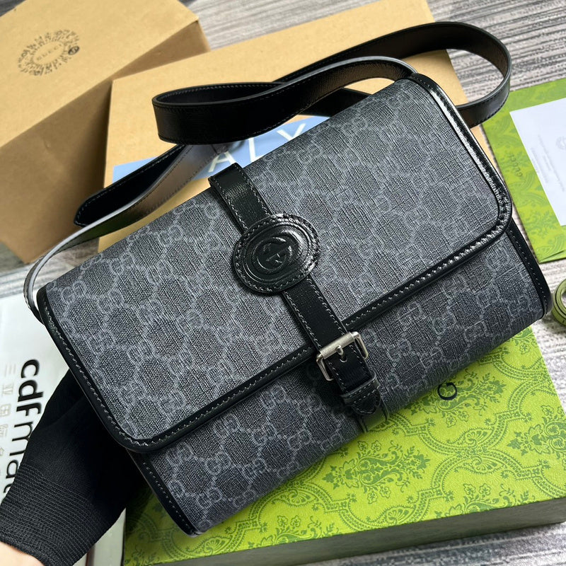 Handle and strap detail of signature statement women's handbag – women's everyday handbag