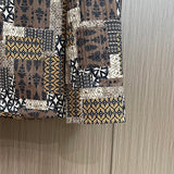 Back view of Louis Vuitton luxury clothing with logo-detail design