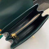 Side profile of elevated sleek women's handbag – women's everyday handbag