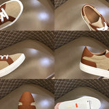 Hermès Nude Low-Top Sneakers - Toe Detail View