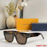 Front view of Louis Vuitton unisex sunglasses