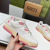Gucci all-black luxury sneakers view 6 heritage-inspired look