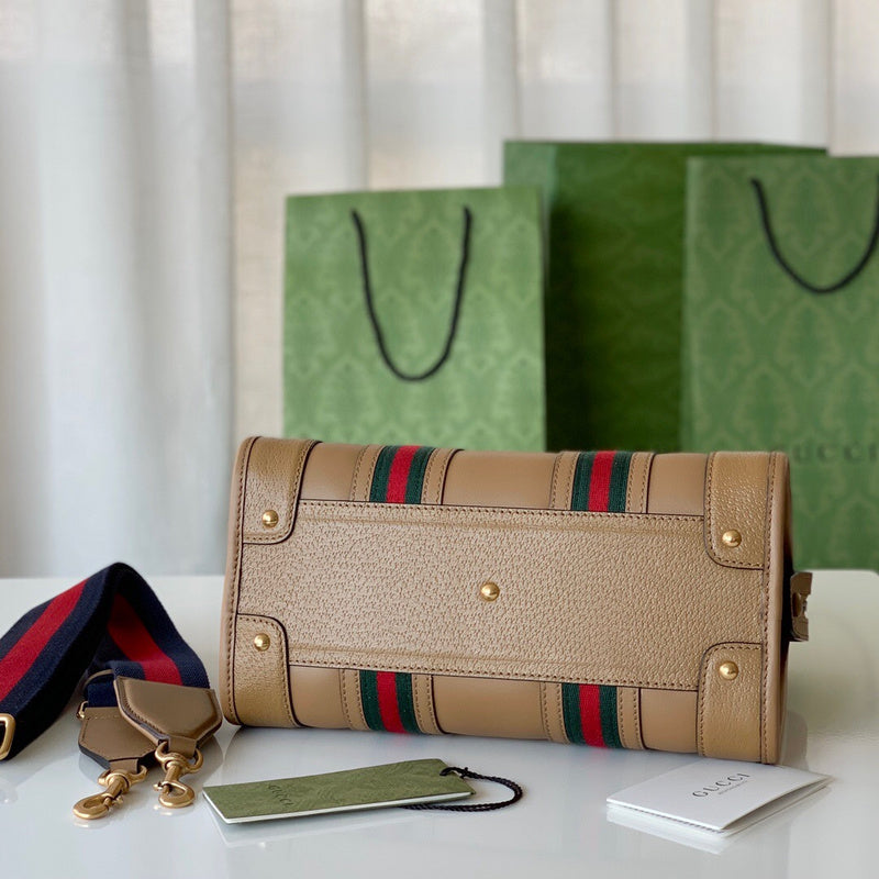 Interior view of statement polished women's handbag – women's everyday handbag