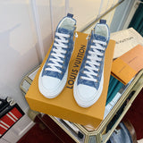Louis Vuitton luxury shoes close-up — premium authentic designer style