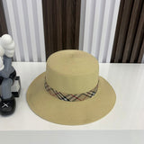 Side view of Burberry unisex cap