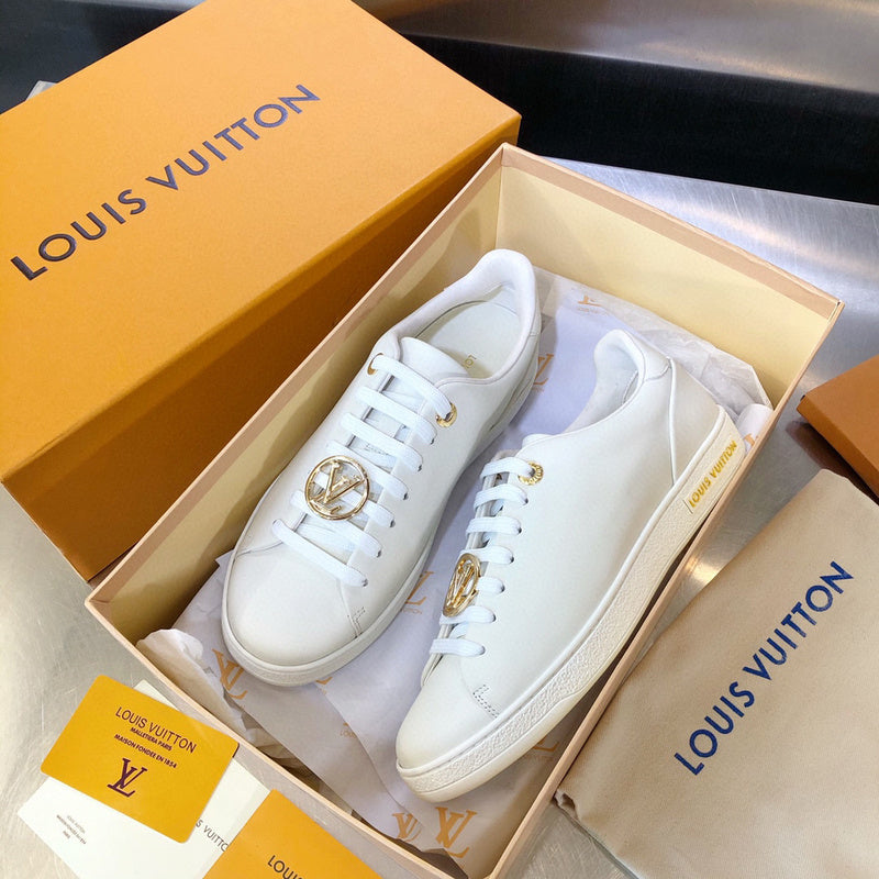 Louis Vuitton luxury shoes close-up — premium authentic designer style
