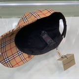 Side view of Burberry unisex cap
