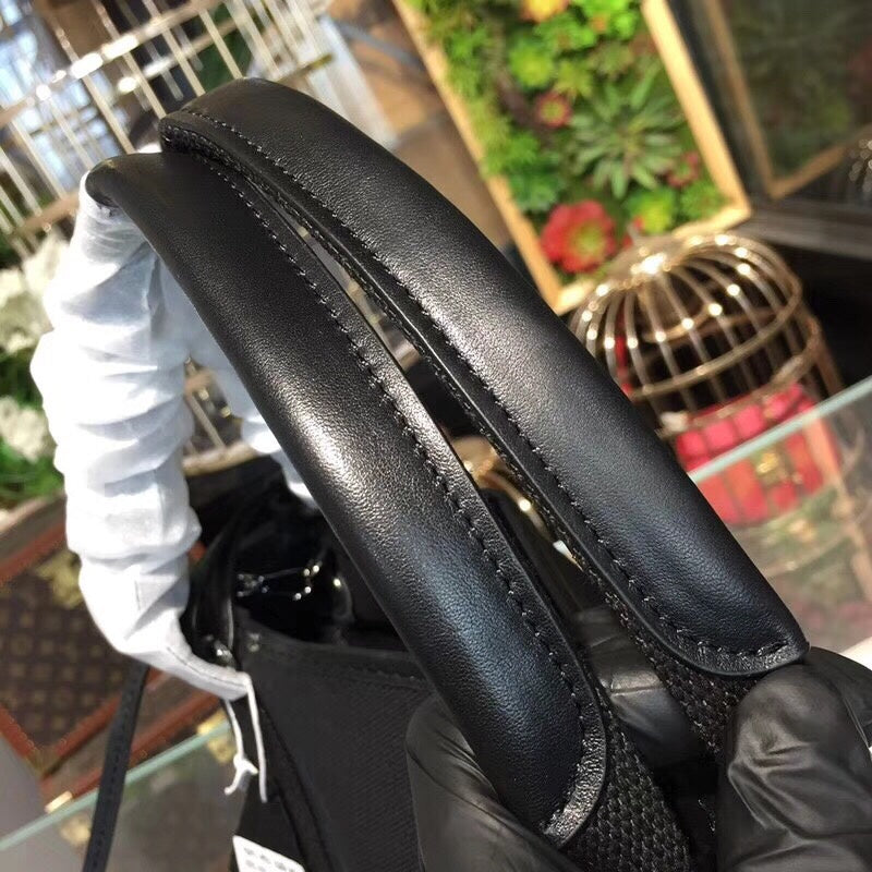 Polished Faux Leather Handbag - Understated Luxury Look | Women's Premium Handbag #952 - interior view (image 6) of designer-inspired handbag