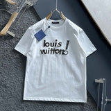 Back view of Louis Vuitton cotton t-shirt with relaxed-fit cut