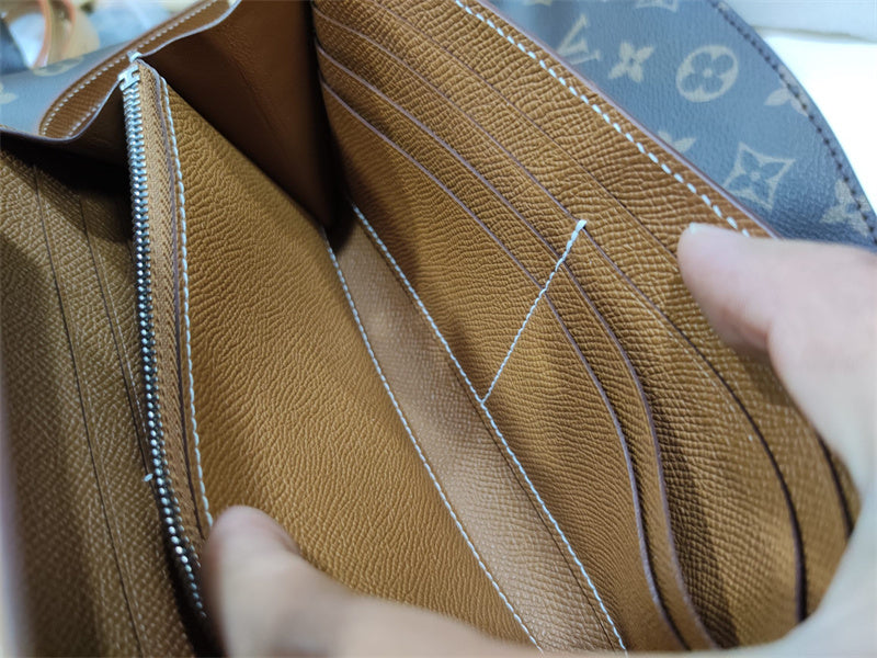 Close-up detail of refined bag design