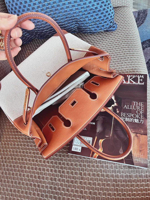 Tailored handbag styled for everyday wear