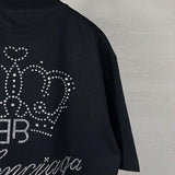 Balenciaga luxury t-shirt detail shot