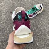 Nike two-tone luxury sneakers view 10 breathable knit upper