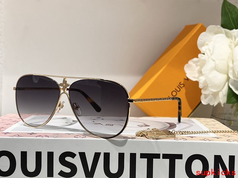 Full view of Louis Vuitton unisex sunglasses