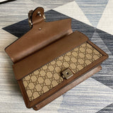 Styled lifestyle shot of modern sleek women's handbag – women's luxury accessory