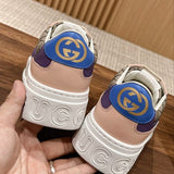 Gucci sneakers detailed view showing premium designer craftsmanship