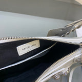 Timeless Vegan Leather Handbag - Refined Silhouette | Women's Luxury Handbag #353 - alternate angle view (image 8) of designer-inspired handbag