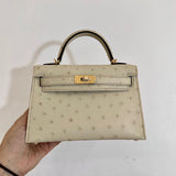  Sleek handbag front view