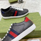 Gucci clean off-white luxury sneakers view 4 premium leather build