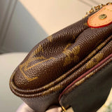 Front view of structured refined women's handbag – women's luxury handbag