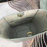 Handle and strap detail of chic sleek women's handbag – women's premium purse