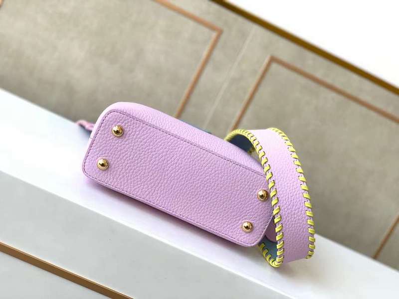Back view of sleek elevated women's handbag – women's premium purse