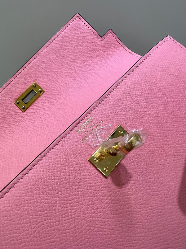 Close-up detail of elegant bag design