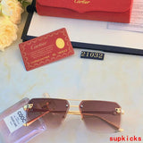 Front view of Cartier unisex sunglasses