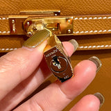 Interior view of sculpted premium bag
