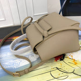 Interior view of everyday-luxe structured women's handbag – women's statement bag