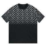 Side profile of Louis Vuitton cotton t-shirt with everyday silhouette