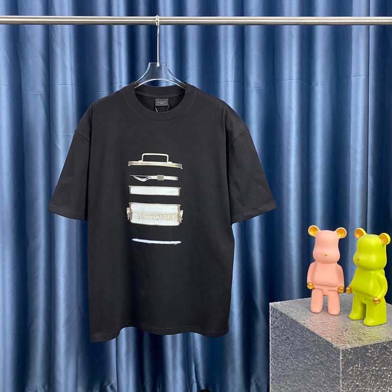 Balenciaga t-shirt side view — premium authentic designer style
