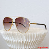 Lifestyle view of Louis Vuitton unisex sunglasses