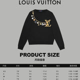 Close-up detail shot of Louis Vuitton luxury clothing with contemporary cut