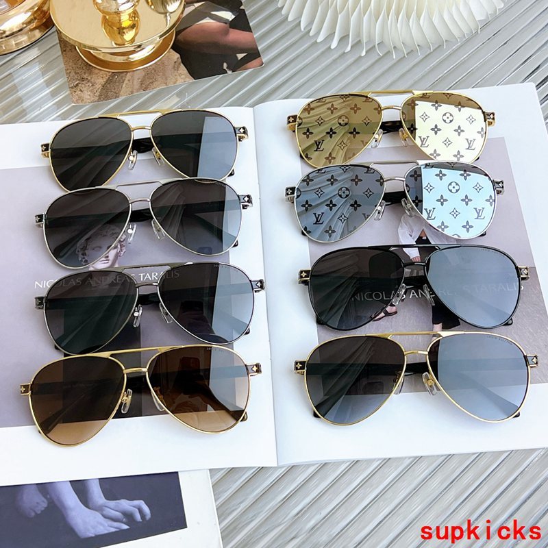Lifestyle view of Louis Vuitton unisex sunglasses
